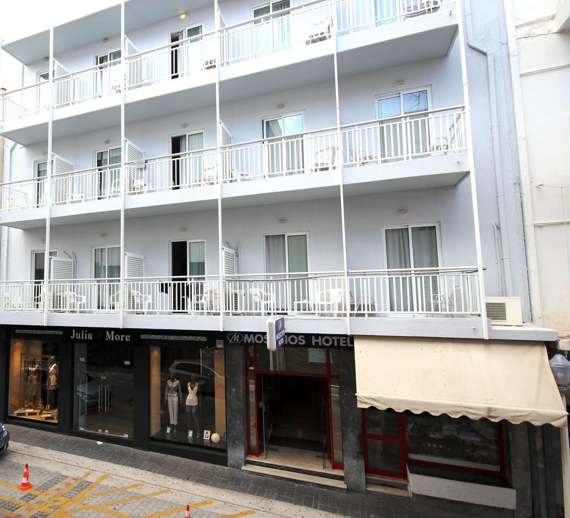 Moschos Hotel Rhodes City Bagian luar foto